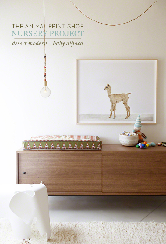 alpaca nursery decor